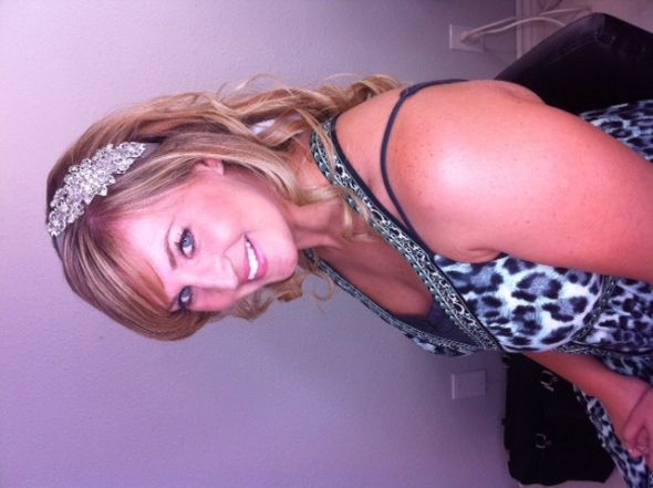 Show me your ribbon headbands! :  wedding headband ribbon rhinestone head band hair Ribbonheadband