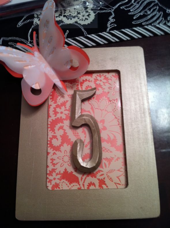 What are you doing for table numbers wedding Table Number 10 months ago