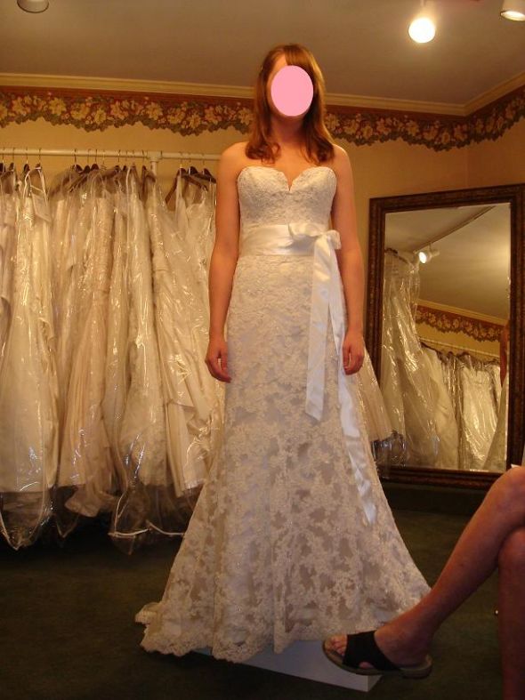 I made the right choice, right? :  wedding Bridal Shoppin 10 004 2