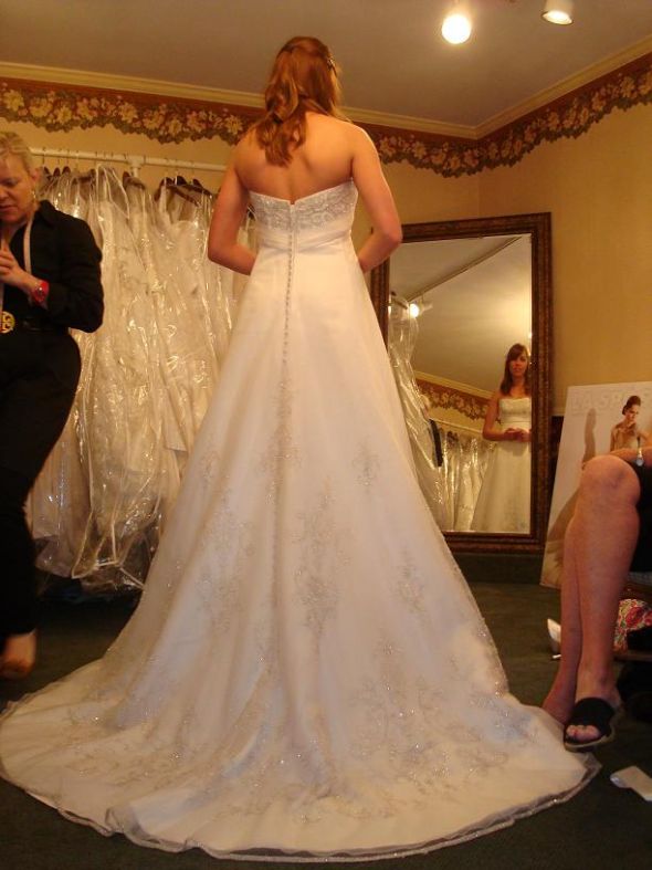 I made the right choice, right? :  wedding Bridal Shoppin 10 016 2