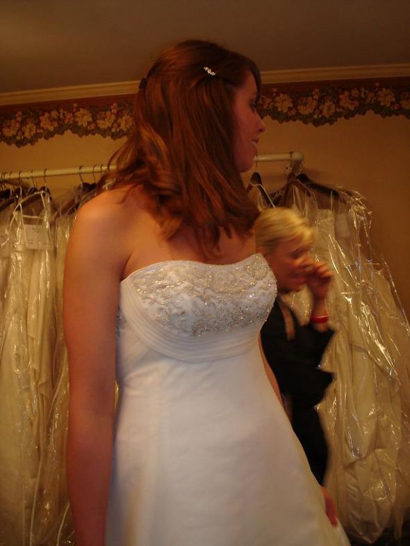 I made the right choice, right? :  wedding Bridal Shoppin 10 022 2