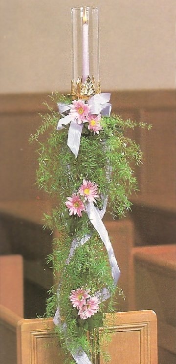 Pew Candles? :  wedding Pewcandle