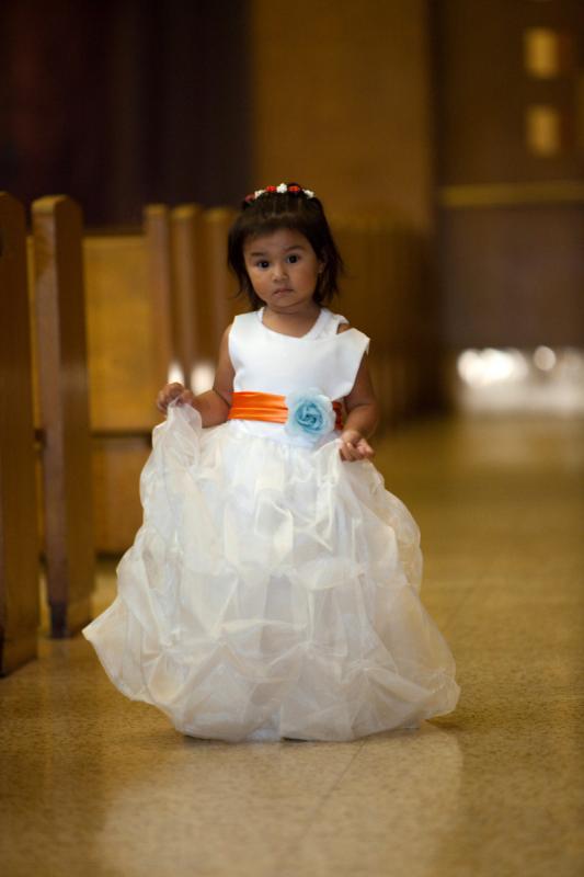 Our sweet flower girls!