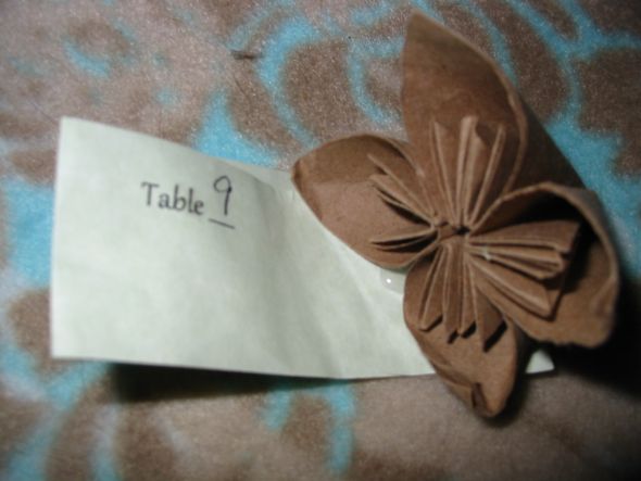 Non-traditional escort cards :  wedding IMG 3537
