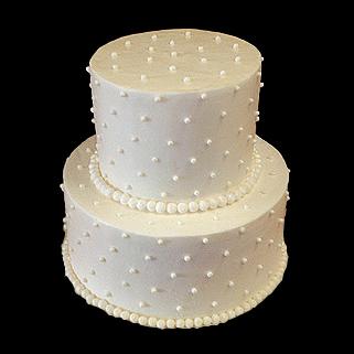 cake with dots