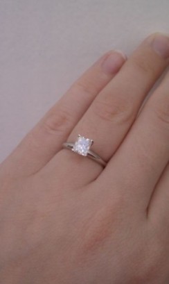 Radiant cuts! Calling all Bees with these! : wedding radiant cut ring style solitaire three stone 1 photos pictures radiants Rectangular Radiant1new