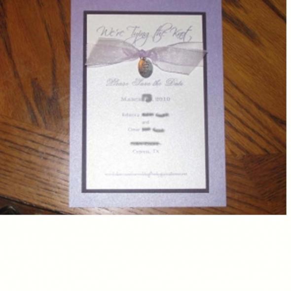 Semi DIY Save-the-Dates