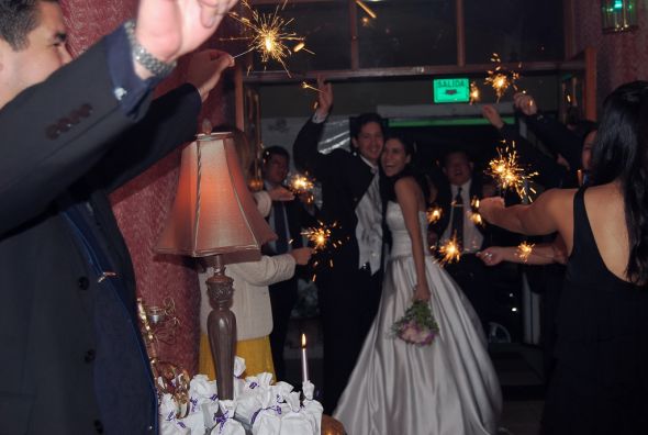 A few more wedding pics! :  wedding wedding pro pics pictures Sparklers