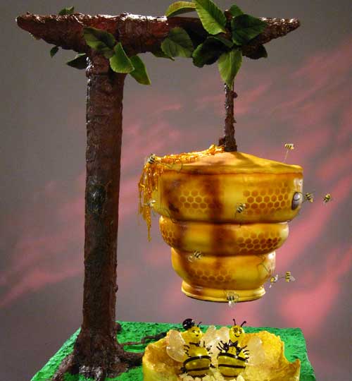 Just saw this on the WE channel :  wedding Bee Hive