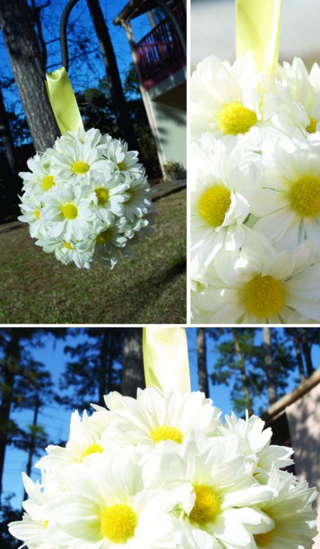 Easy DIY Daisy Pomanders wedding daisy pomander diy flower easy Miss 