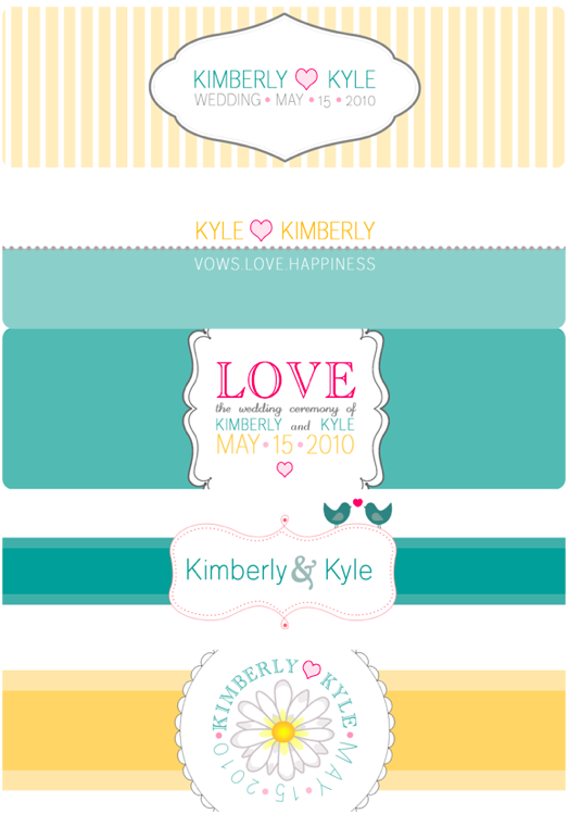 Here are the labels I designed using a template online blank templates were