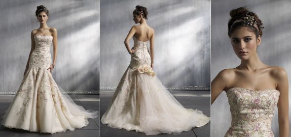 calling all Lazaro ladies! :  wedding dress lazaro veil Lz3819