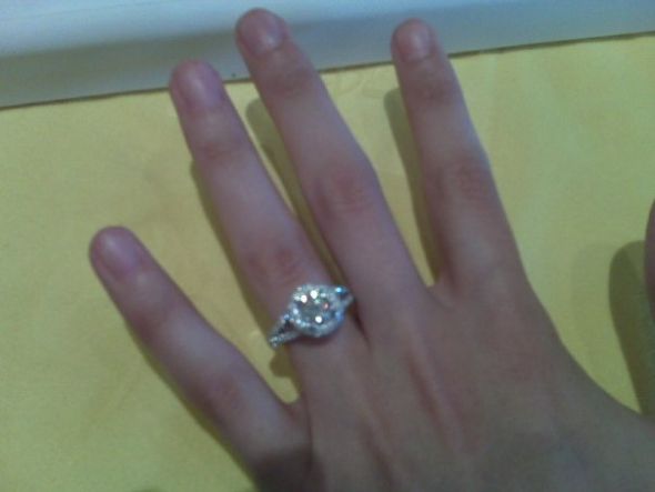 TWO diamond bands w/ E-ring?? : wedding My Ring