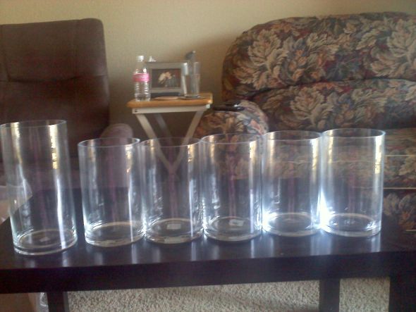 Wanted: Sets of Vases : wedding wanted vases seattle 20110904123946