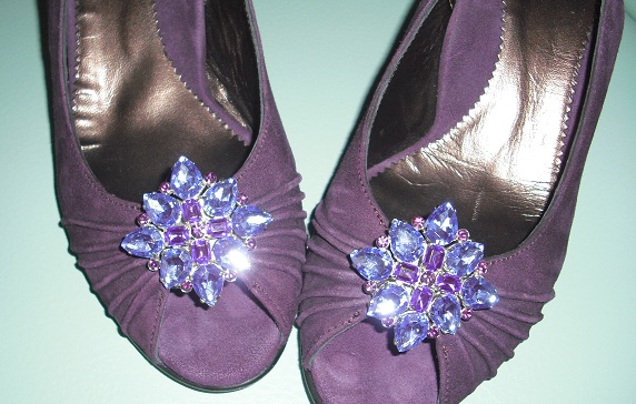 Purple Wedding Shoes Size 8 1 2 25 Weddingbee Classifieds