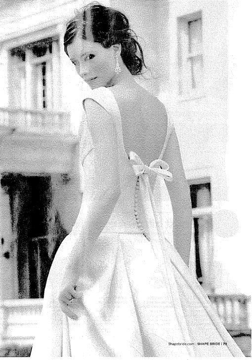 Need to find dress from Shape Bride magazine!!! :  wedding gown magazine dress fitness Dress