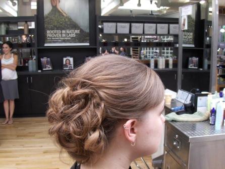 Medium Length Hair Brides-show me your 'do! :  wedding Trial