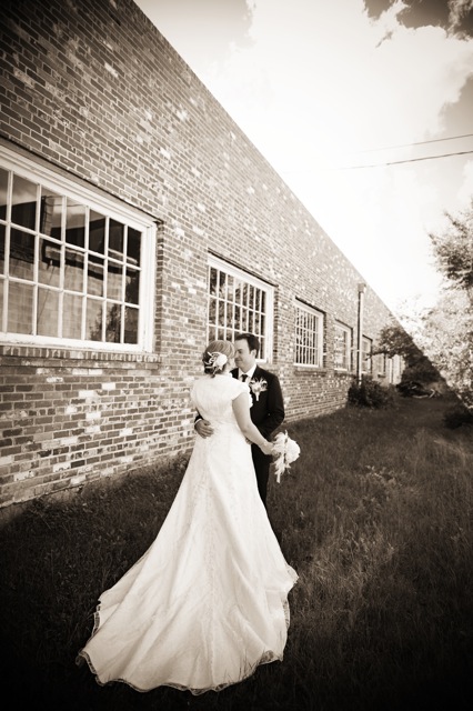 Any REAL pics of PLUS SIZE brides wearing Maggie Sottero??? :  wedding plus size 1 maggie sottero dress maggie sottero christina BackDress