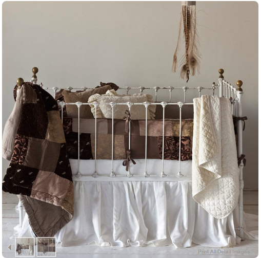 nursery inspirations : wedding nursery BellaNotteCribBedding