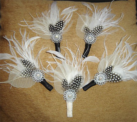 So excited! The Boutonnieres are done! :  wedding Boutonnieres