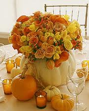 Help me Plan a Baby Shower on a Small Budget : wedding Pumpkincentrepiece