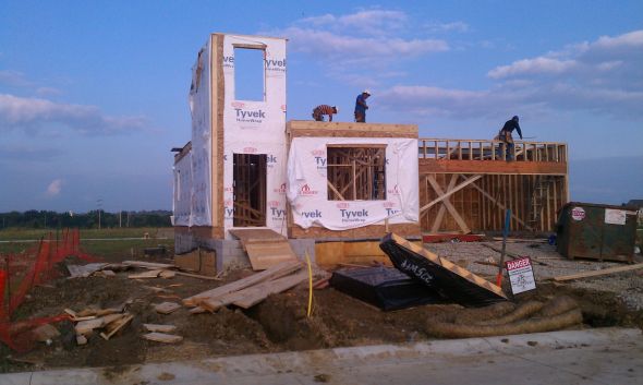 Building Progress!!! :  wedding Framing 2