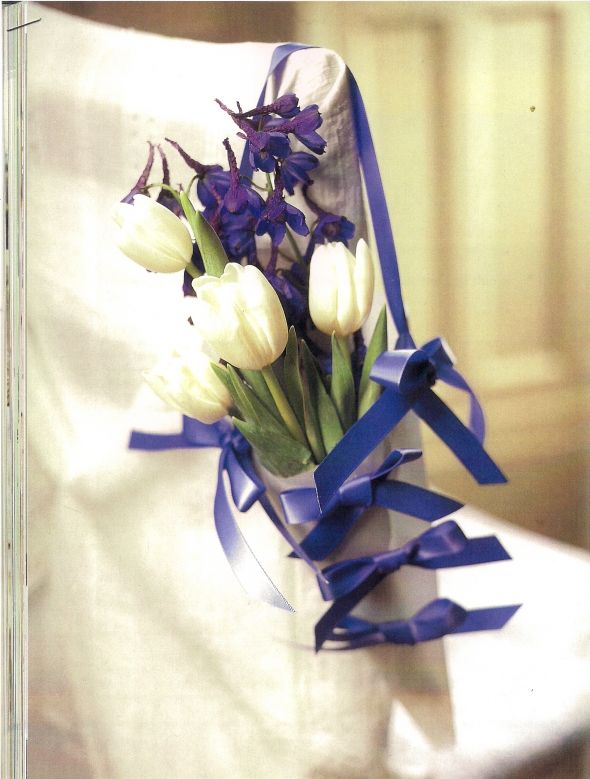 Please DON'T Take The Centerpieces and Decorations!!! : wedding flowers centerpiece decor etiquette guests Chair Decoratiion 01