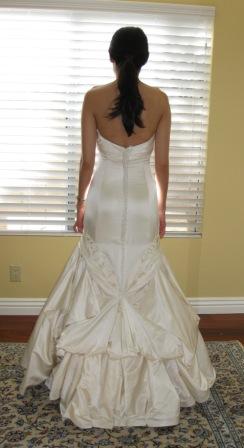 Picked up my dress from my seamstress... I'm in love!!  (pics inside) :  wedding IMG 1355compressed