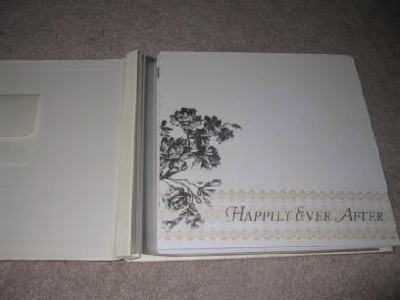 Loose scrapbook pages as a guestbook? :  wedding IMG 6901