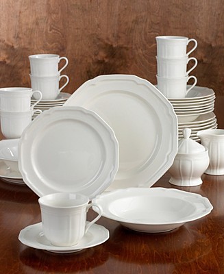 What Dinnerware did you register for? :  wedding registry dinnerware Mikasa Antiquewhite