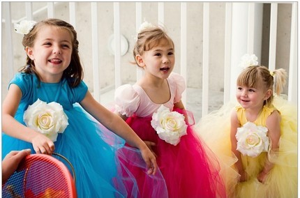 flower girl dresses that are not typical flower girl dresses : wedding flower girl kids attendants Tutus