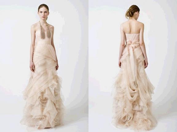which dress has more wow/ unique factor? : wedding Vera1