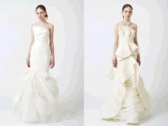 which dress has more wow/ unique factor? : wedding Vera2