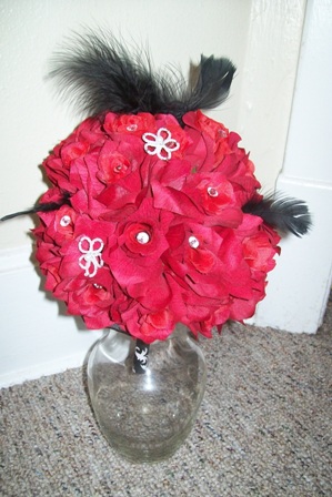 My DIY Bouquets and Bouts :  wedding Bridal Party Flowers 005