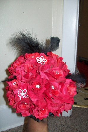 My DIY Bouquets and Bouts :  wedding Bridal Party Flowers 008