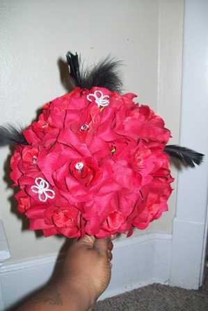 My DIY Bouquets and Bouts :  wedding Bridal Party Flowers 009