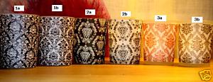 Votives or Tealights? :  wedding Damask Votive