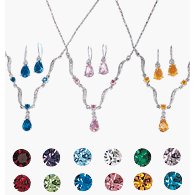 SHOW US: Bridesmaid jewelry inspiration! : wedding bridesmaid jewelry MOH Necklace Earrings