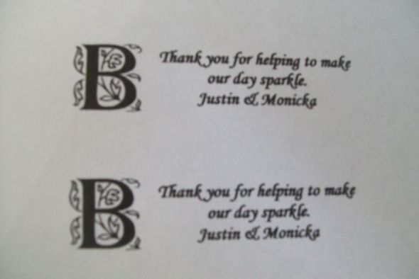 For those having a sparkler send off.... :  wedding Sparkler Tags