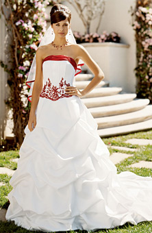Anyone hate their dress model? :  wedding E9244 Primary