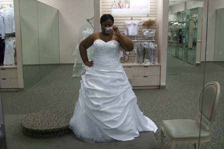 Thinking of altering my dress.....(Update) :  wedding Sweetheart 004