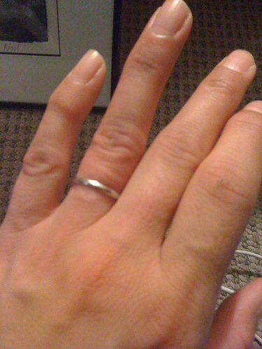 Weird ring question--what would you do? : wedding Ring