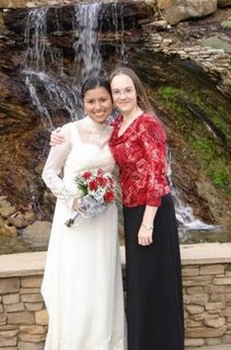 Javiera and me at her wedding. 12/2/06