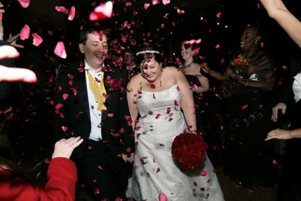 Bulk Rose petals, anyone??? :  wedding rose petals Flower Toss Small