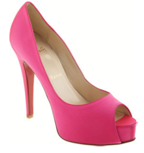 Show Dress and It's Shoes!! :  wedding dress bride shoes CLSHOES