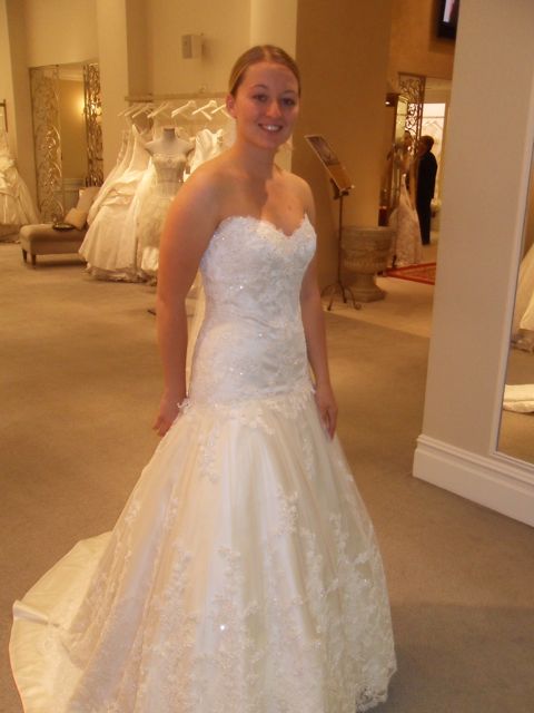 Help! Having doubts about my Dress! :  wedding dress doubt pnina wedding SDC10088