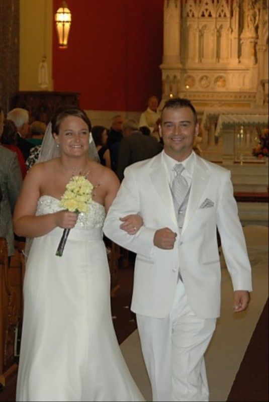 tux wedding Ivory Dress