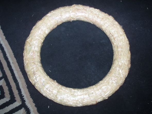 DIY Feather Wreath done...Pictures Inside! :  wedding P1010748