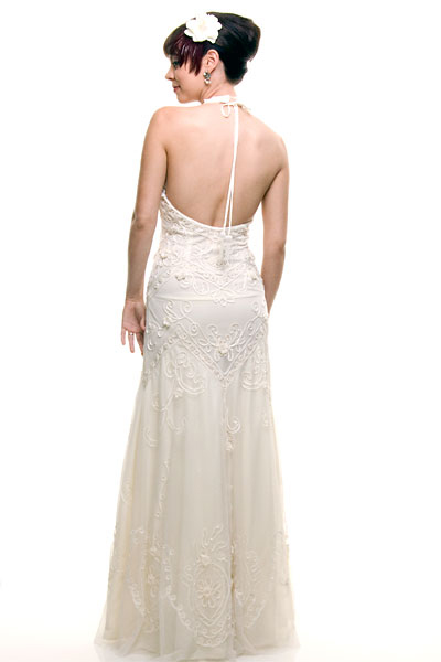 Halter Dress - Modifications : wedding 7533sunnyback