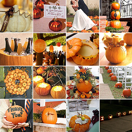 Fall Centerpieces wedding fall centerpieces Halloween Pumpkin Wedding